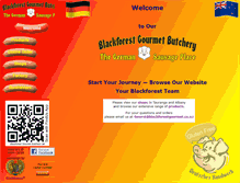 Tablet Screenshot of blackforestgourmet.co.nz